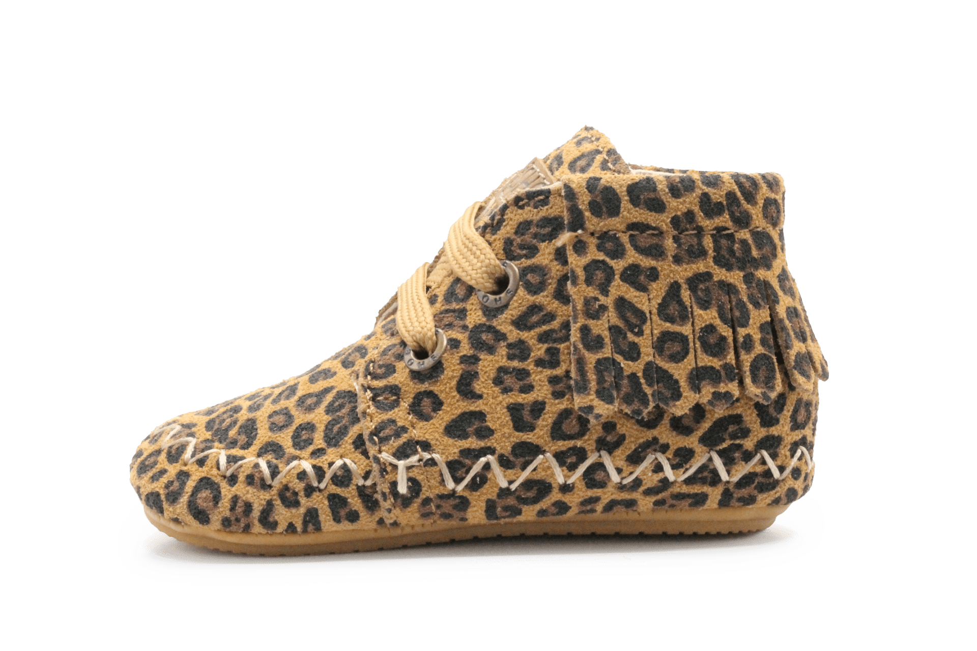 Shoesme BP25W008 Eerste Loopschoen Luipaard Cognac Suède – Peuters - hatshoe