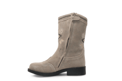 Shoesme Cowbooylaars NW24W009 - Beige Grijs - hatshoe