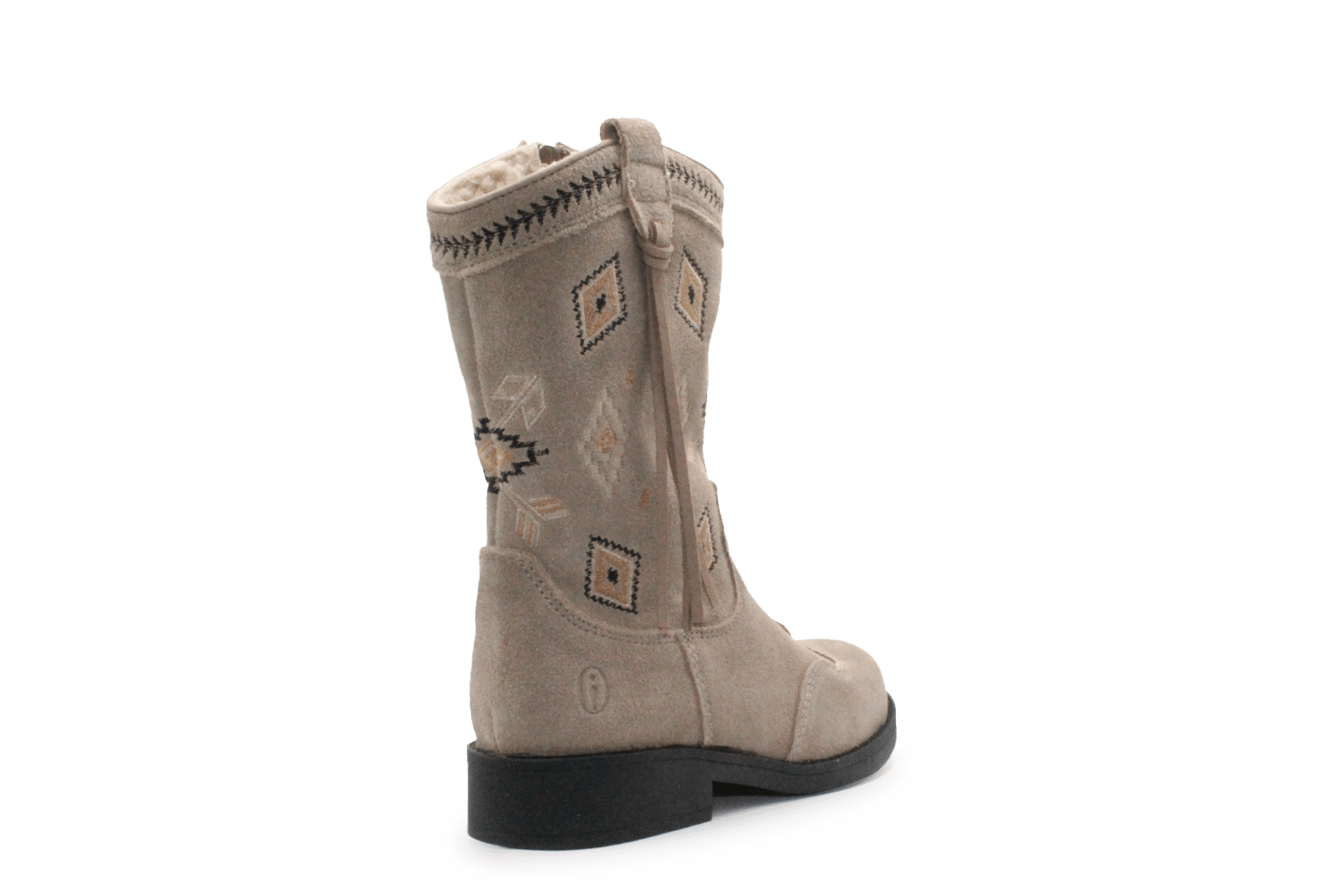 Shoesme Cowbooylaars NW24W009 - Beige Grijs