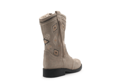 Shoesme Cowbooylaars NW24W009 - Beige Grijs - hatshoe