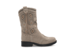 Shoesme Cowbooylaars NW24W009 - Beige Grijs - hatshoe