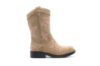 Shoesme Cowboylaars Meisjes - Cognac - hatshoe