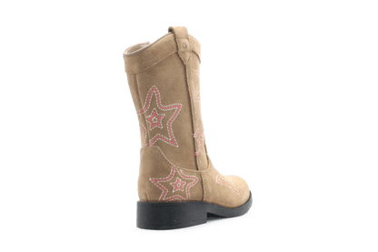 Shoesme Cowboylaars Meisjes - Cognac - hatshoe