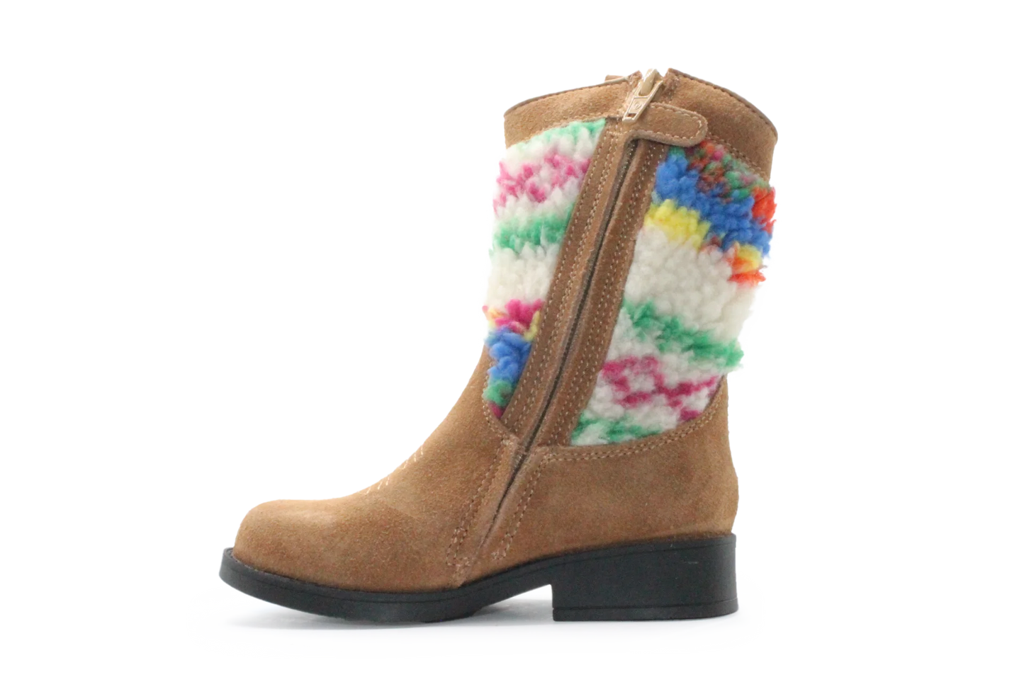 Shoesme Cowboylaars Meisjes - Cognac Multi - hatshoe