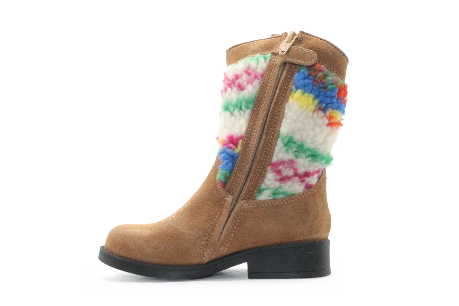 Shoesme Cowboylaars Meisjes - Cognac Multi - hatshoe