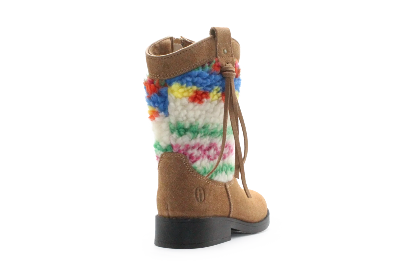 Shoesme Cowboylaars Meisjes - Cognac Multi - hatshoe