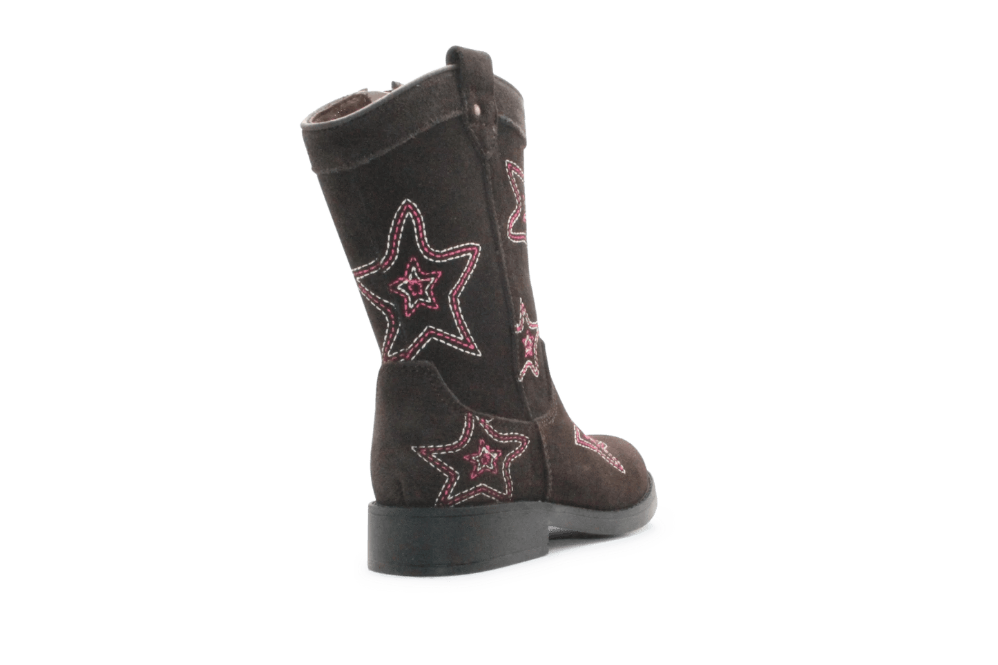 Shoesme Cowboylaars Meisjes - Donkerbruin - hatshoe