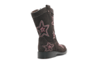 Shoesme Cowboylaars Meisjes - Donkerbruin - hatshoe