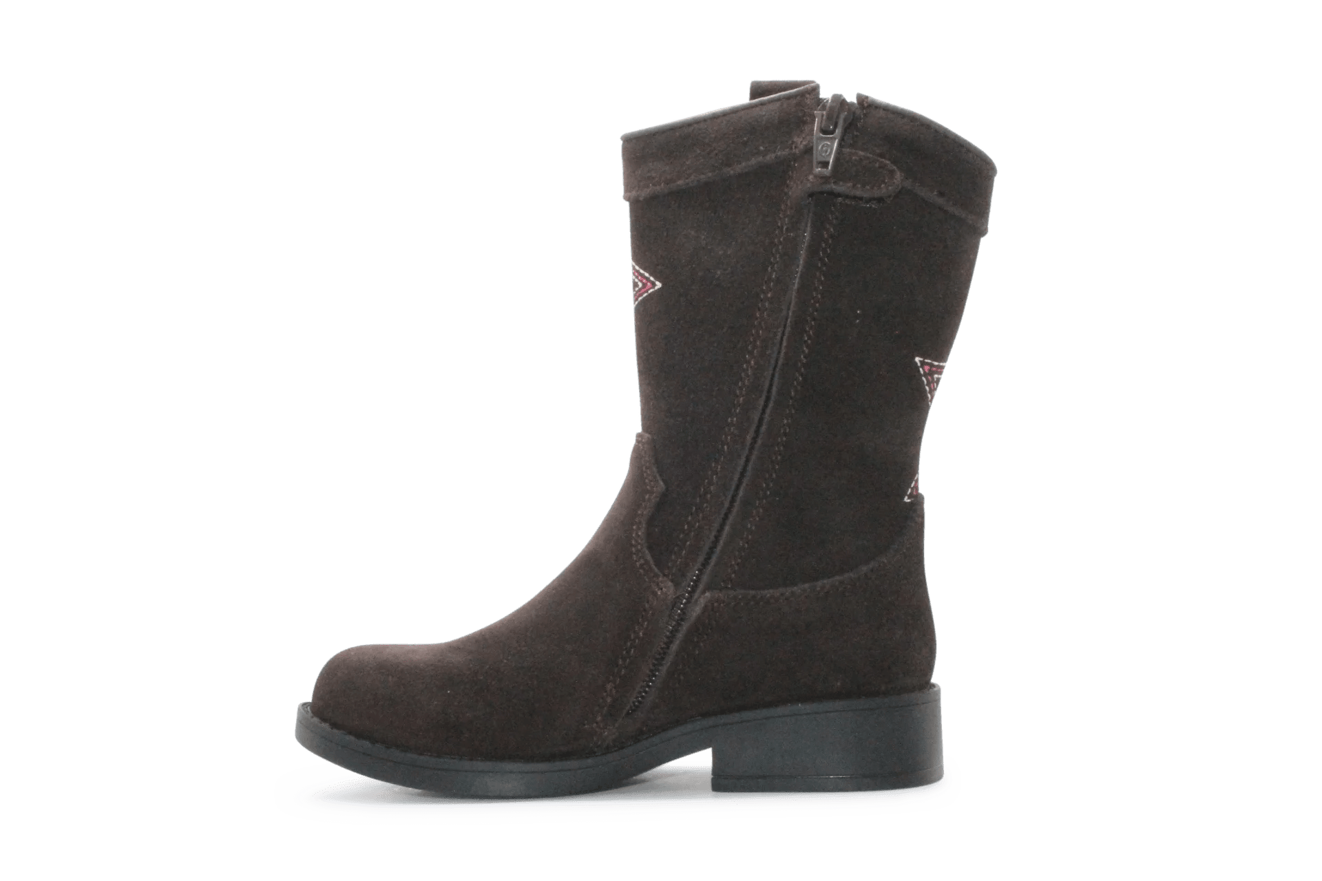 Shoesme Cowboylaars Meisjes - Donkerbruin - hatshoe