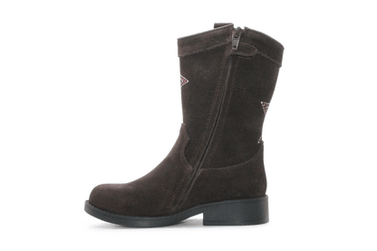Shoesme Cowboylaars Meisjes - Donkerbruin - hatshoe