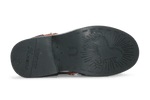 Shoesme Cowboylaars Meisjes - Donkerbruin Groen - hatshoe