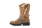 Shoesme Cowboylaars Meisjes - Leopard Cognac - hatshoe