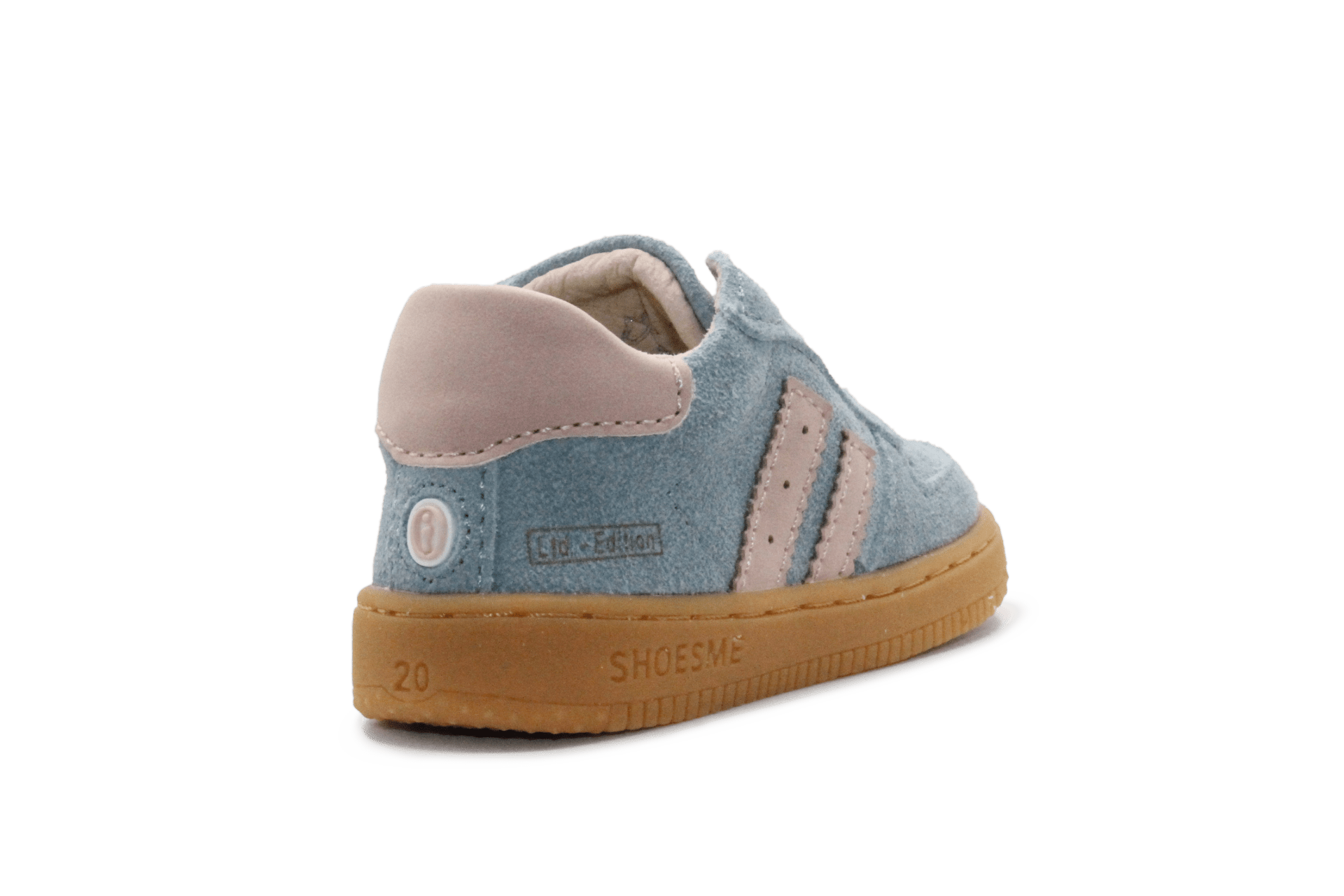Shoesme Eerste Loop Sneaker - Blauw Roze - hatshoe