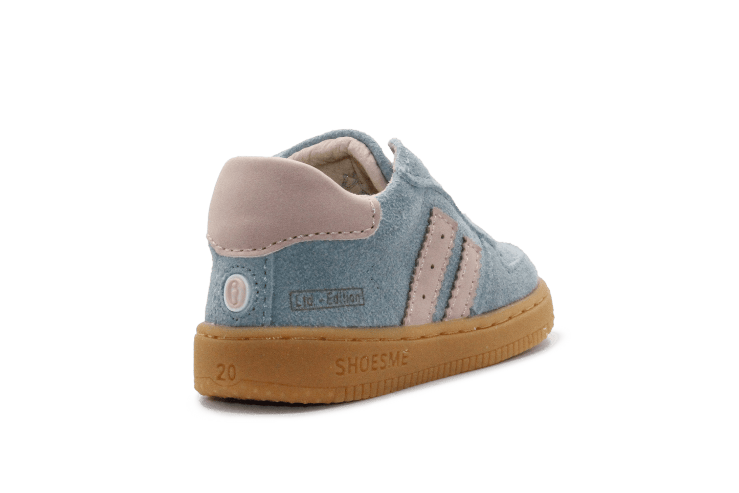Shoesme Eerste Loop Sneaker - Blauw Roze - hatshoe
