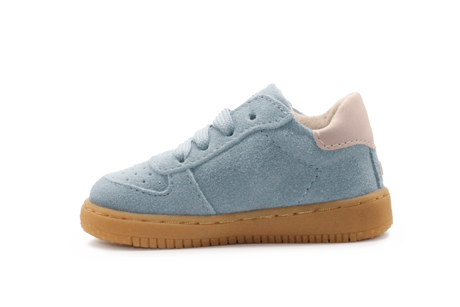 Shoesme Eerste Loop Sneaker - Blauw Roze - hatshoe