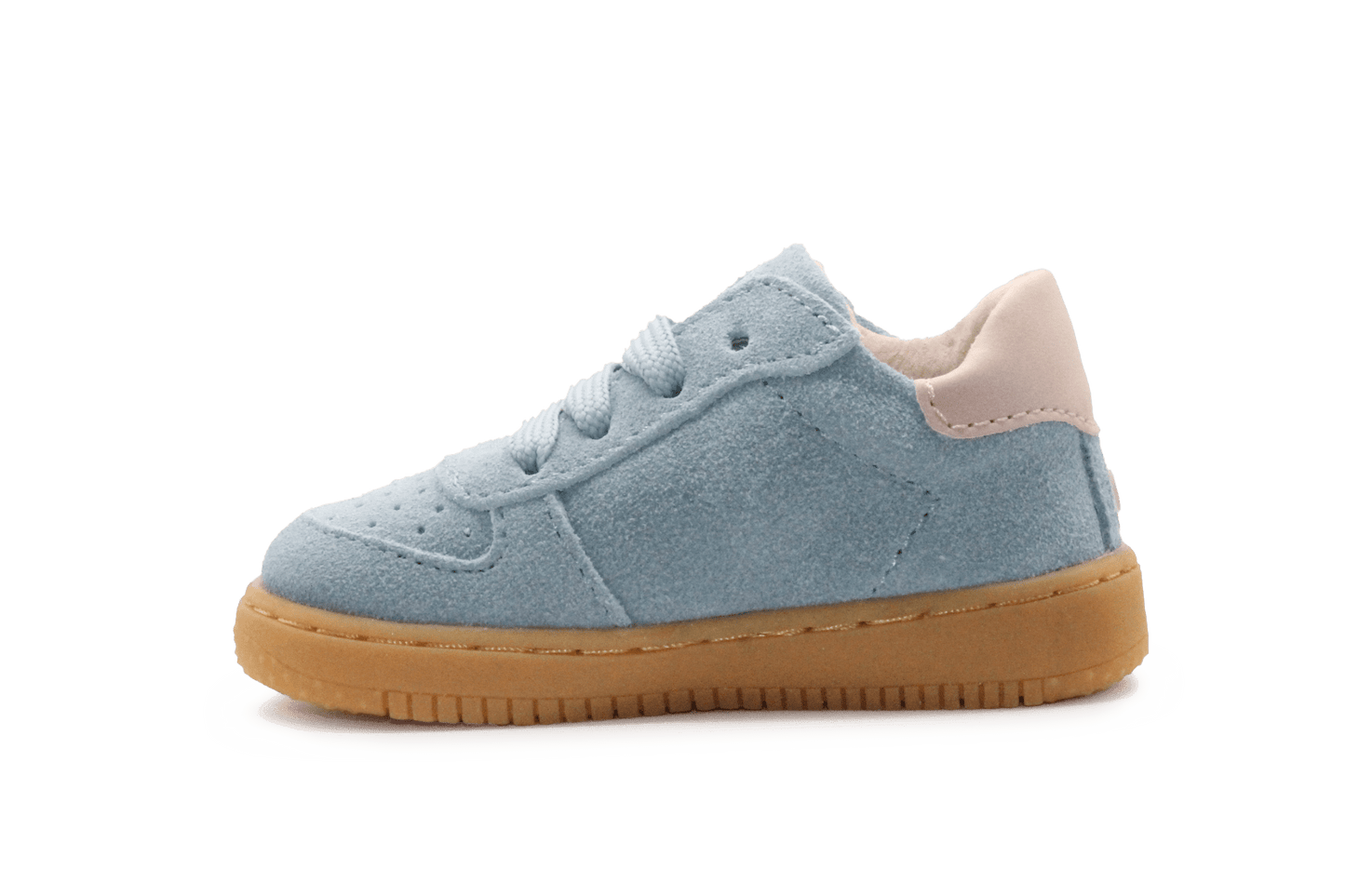 Shoesme Eerste Loop Sneaker - Blauw Roze - hatshoe