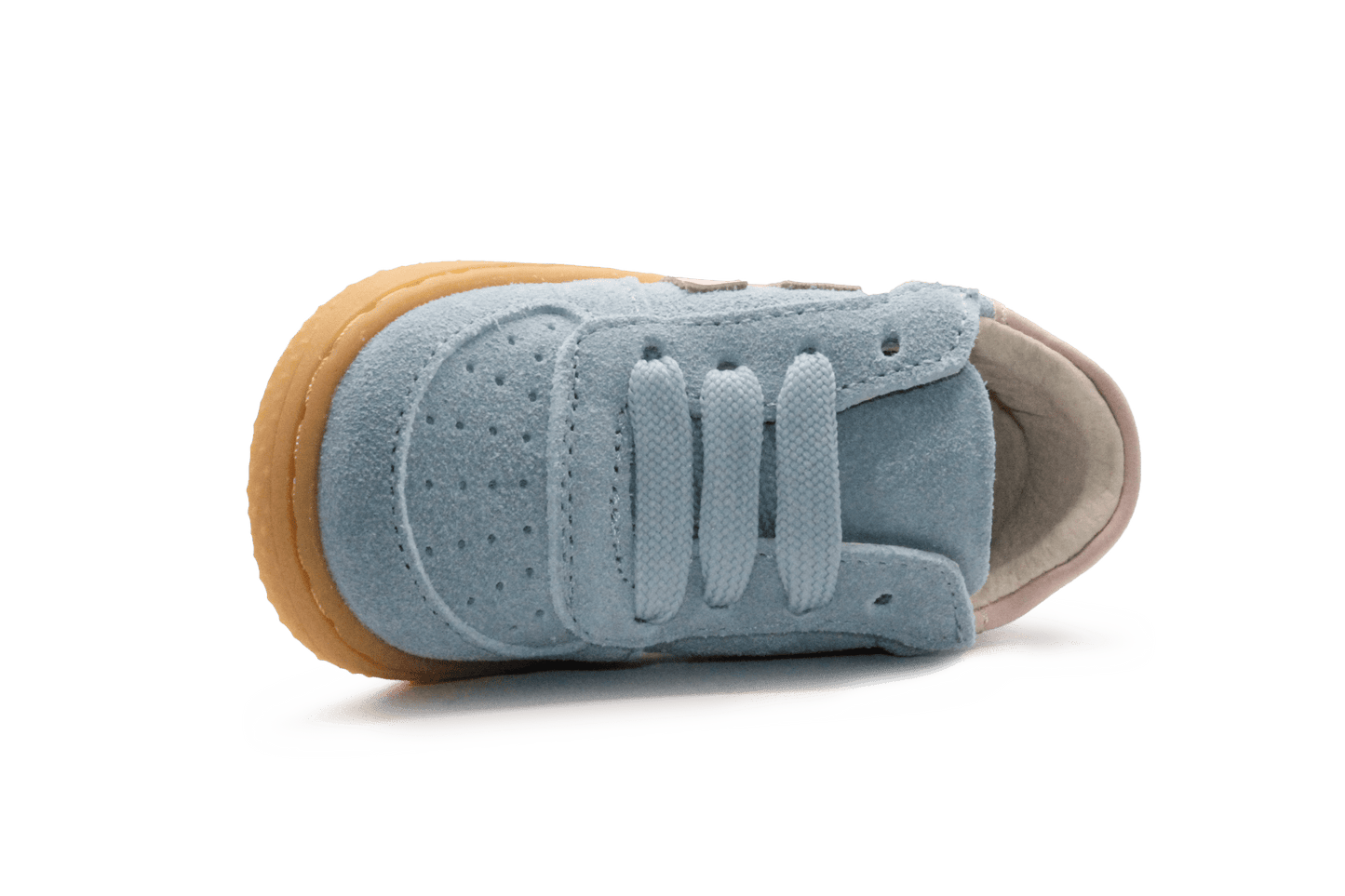 Shoesme Eerste Loop Sneaker - Blauw Roze - hatshoe