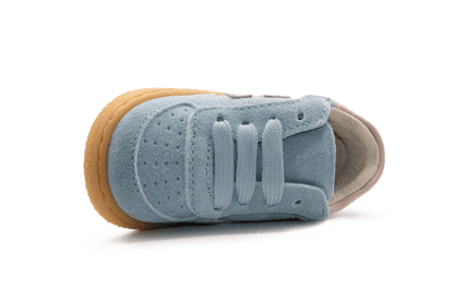 Shoesme Eerste Loop Sneaker - Blauw Roze - hatshoe