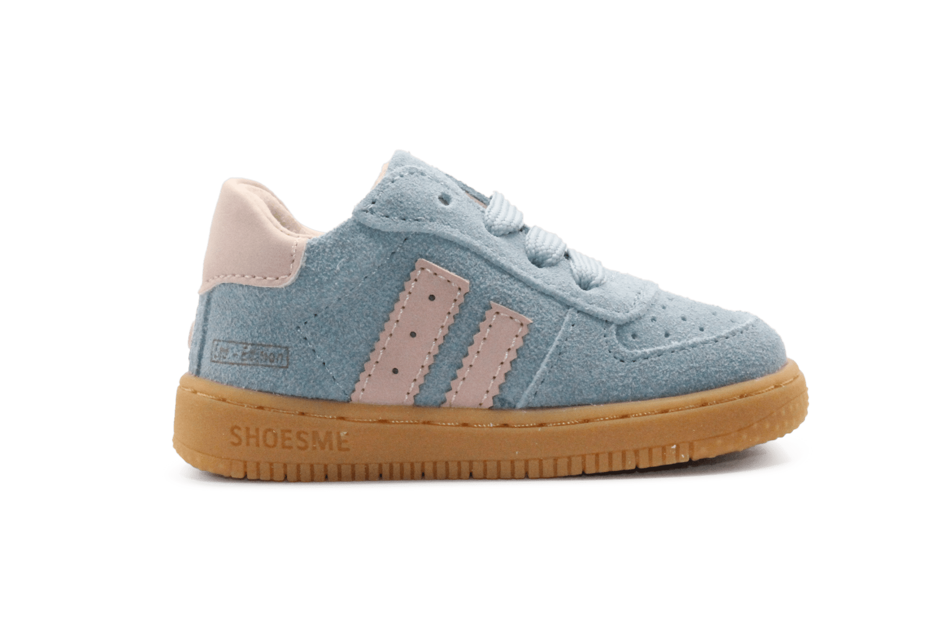 Shoesme Eerste Loop Sneaker - Blauw Roze - hatshoe
