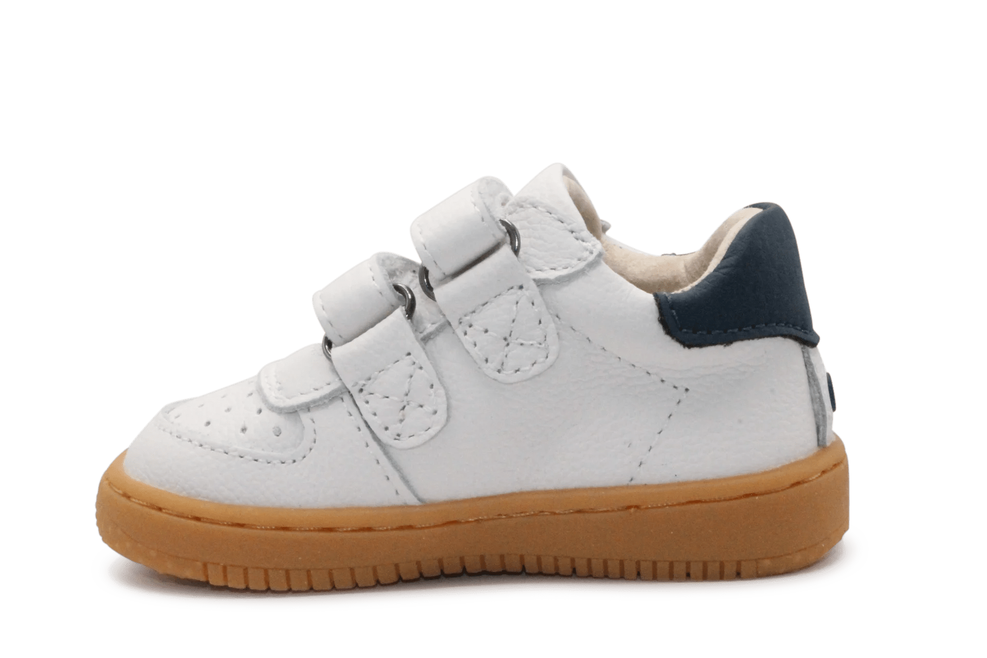 Shoesme Eerste Loop Sneaker BN26S034 - White Dark blue - hatshoe