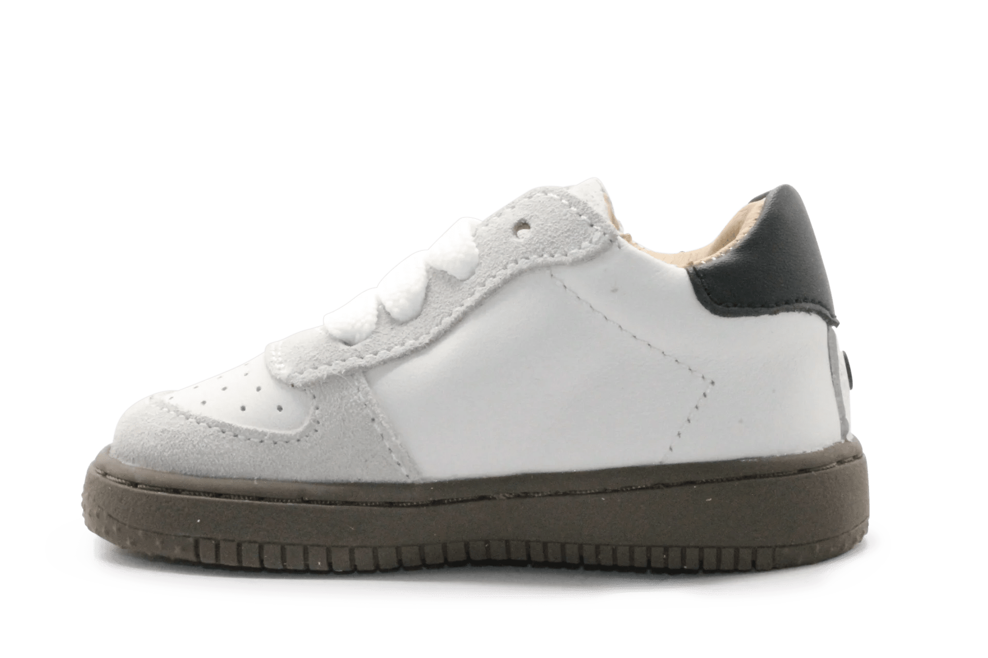 Shoesme Eerste Loop Sneaker - BN26W002- Beige Wit Zwart - hatshoe