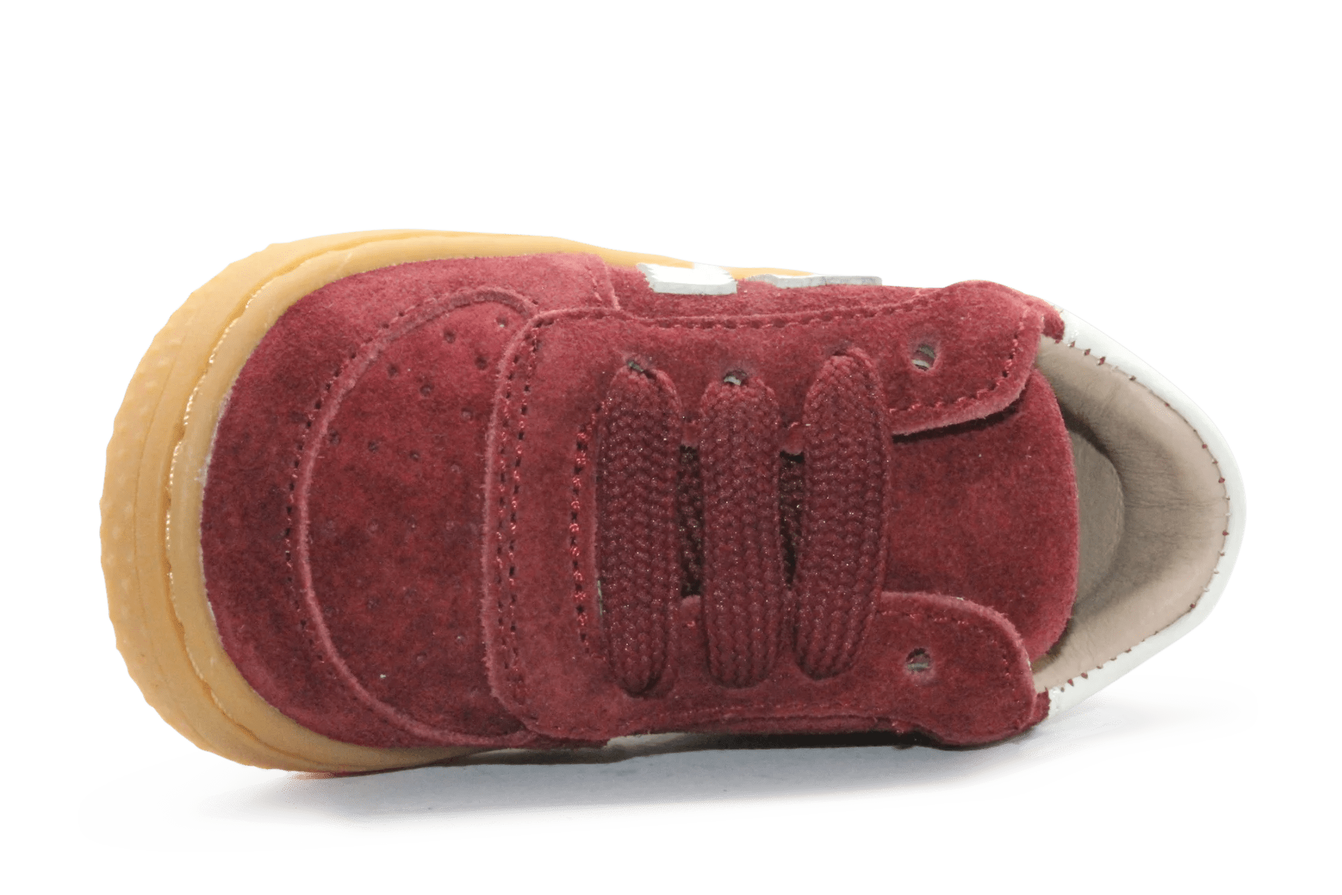 Shoesme Eerste Loop Sneaker - BN26W002- Bordeaux Red - hatshoe