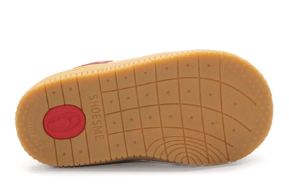 Shoesme Eerste Loop Sneaker - BN26W002- Bordeaux Red - hatshoe