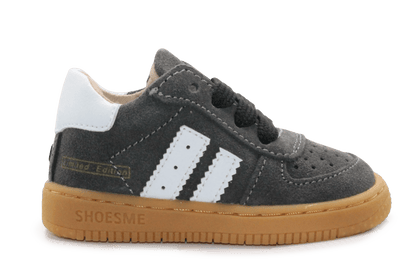 Shoesme Eerste Loop Sneaker - BN26W002- Dark Grey - hatshoe