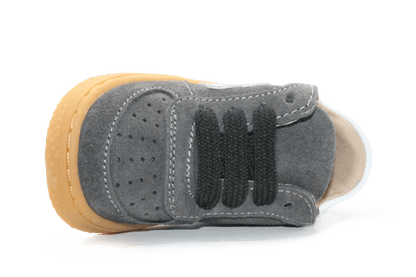Shoesme Eerste Loop Sneaker - BN26W002- Dark Grey - hatshoe