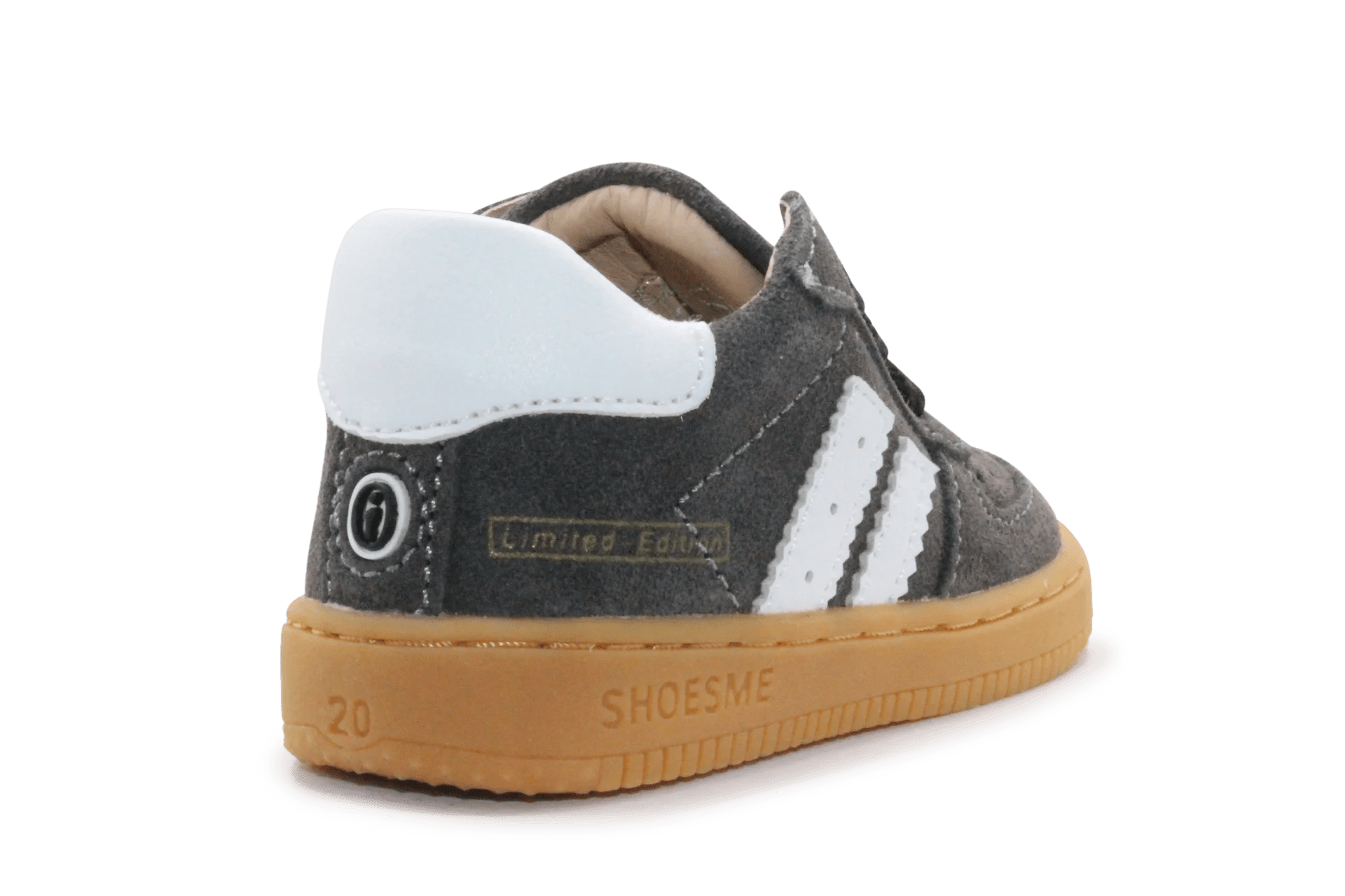 Shoesme Eerste Loop Sneaker - BN26W002- Dark Grey - hatshoe