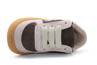 Shoesme Eerste Loop Sneaker - BN26W002- Roze Bruin - hatshoe