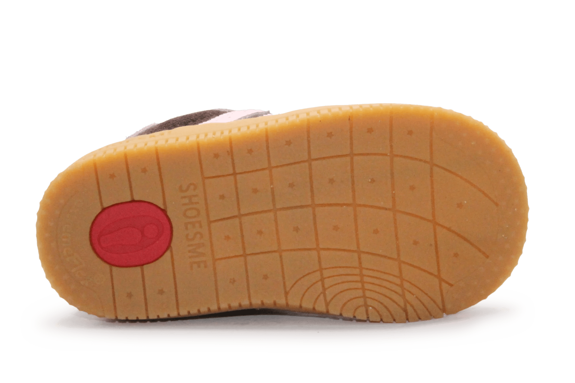 Shoesme Eerste Loop Sneaker - BN26W002- Roze Bruin - hatshoe