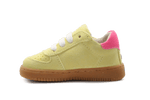Shoesme Eerste loop Sneaker - Geel Roze - hatshoe