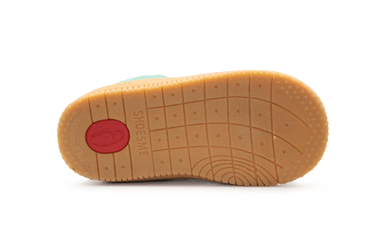 Shoesme Eerste Loop Sneaker - Groen Roze - hatshoe