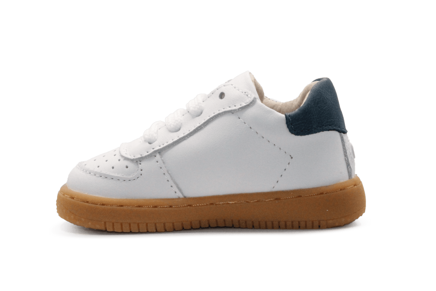 Shoesme Eerste Loop Sneaker - White Blue - hatshoe