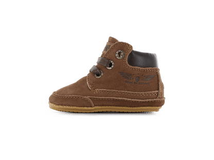Shoesme Eerste Loopschoen BP24W002 - Bruin - hatshoe
