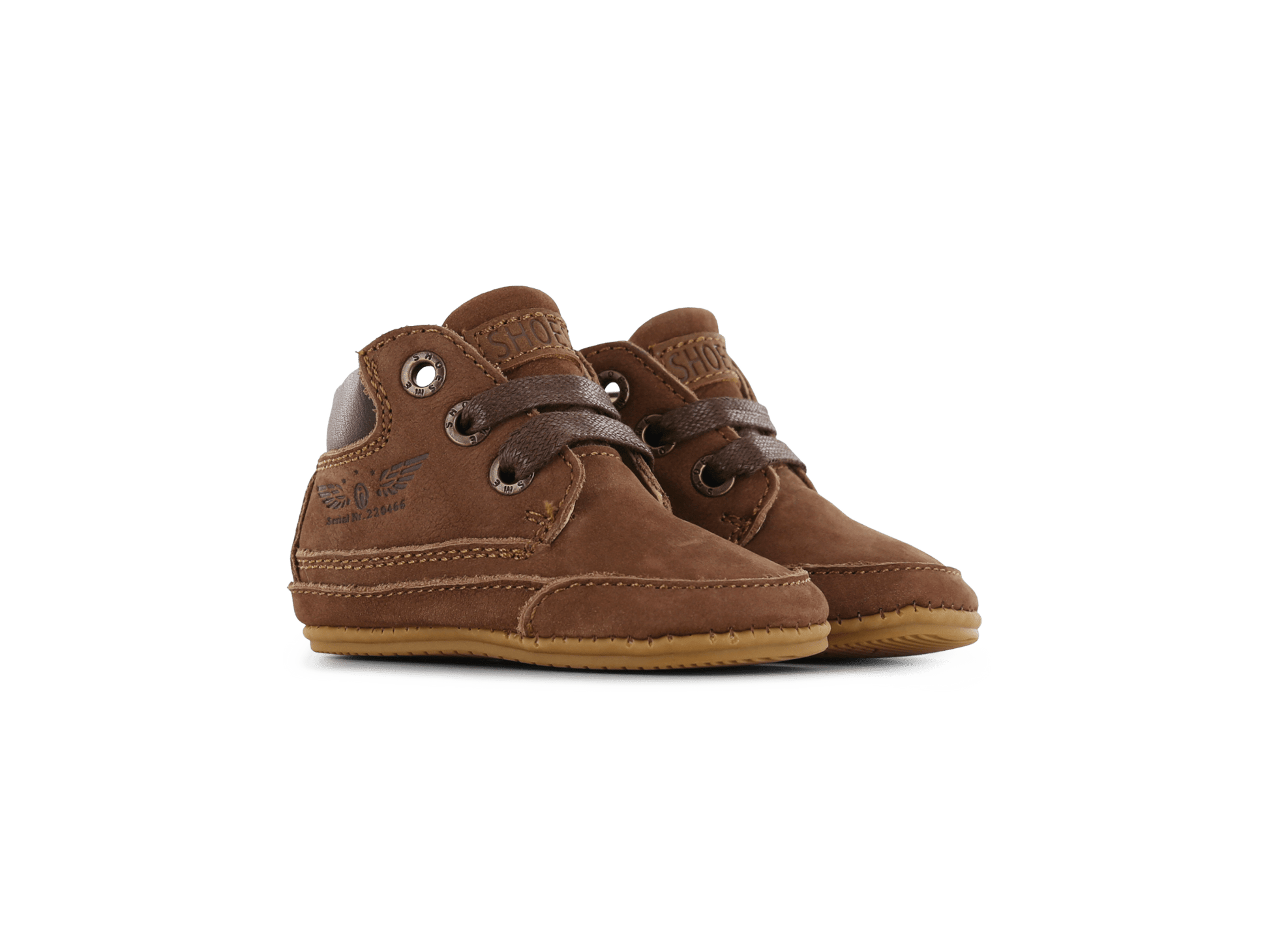 Shoesme Eerste Loopschoen BP24W002 - Bruin - hatshoe