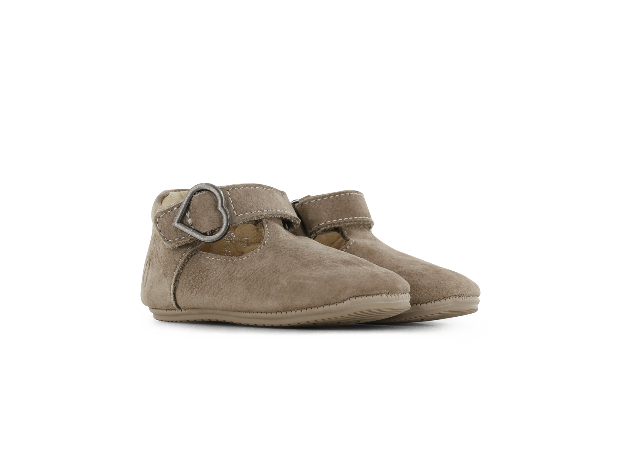 Shoesme Eerste Loopschoen BP24W003 - Taupe - hatshoe