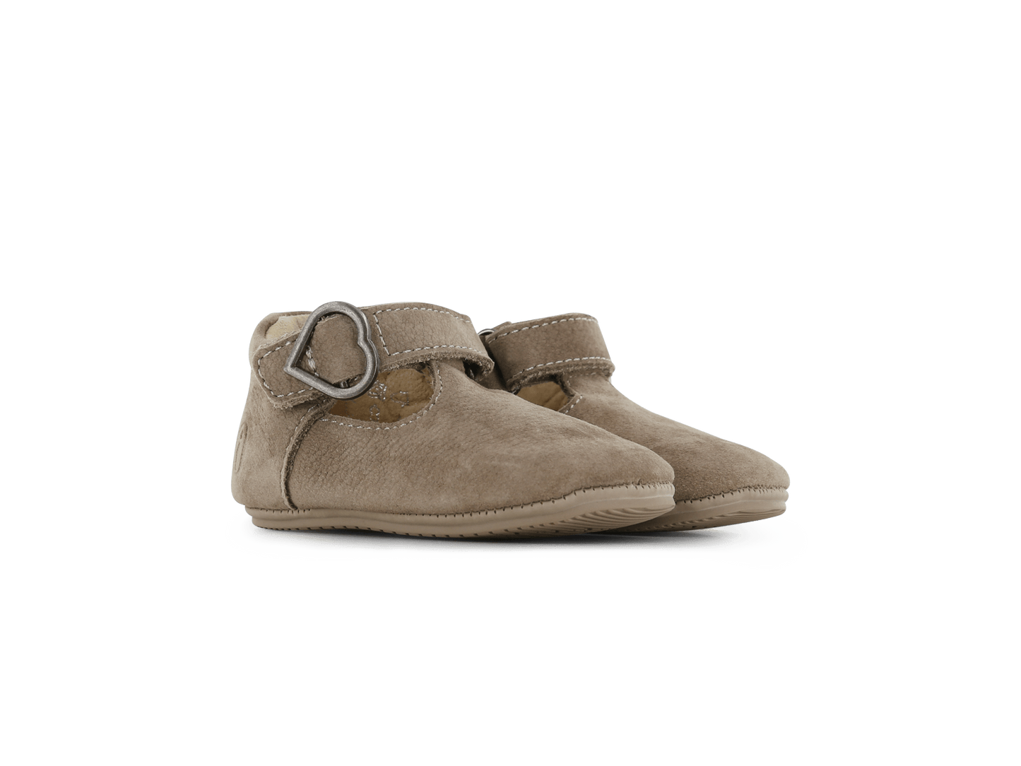 Shoesme Eerste Loopschoen BP24W003 - Taupe - hatshoe