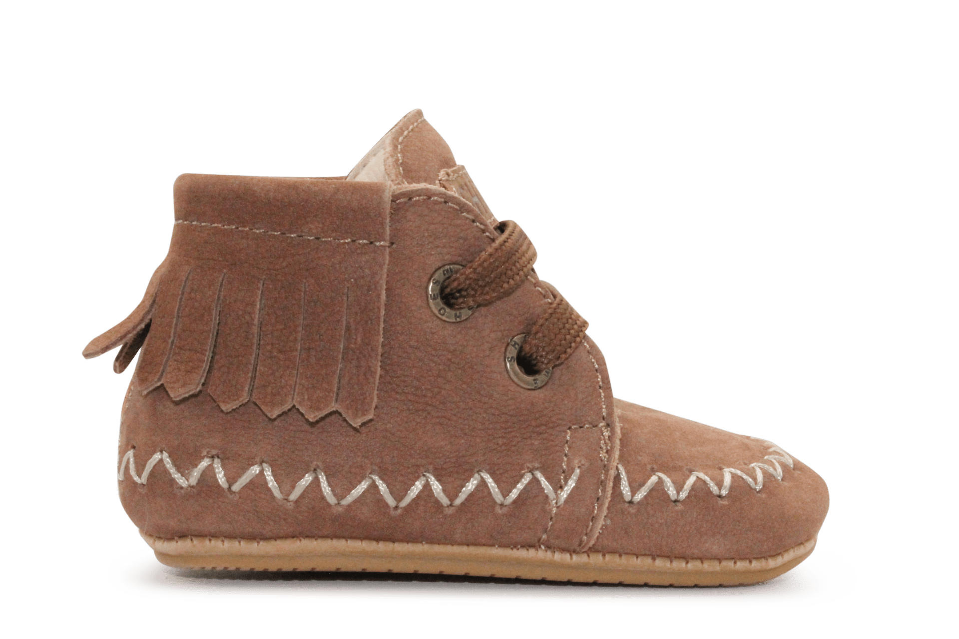 Shoesme Eerste Loopschoen BP24W008 - Bruin - hatshoe