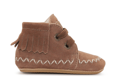 Shoesme Eerste Loopschoen BP24W008 - Bruin - hatshoe