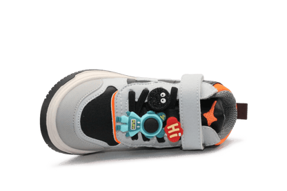 Shoesme Jongens Sneaker NO25W001 - Grijs - hatshoe