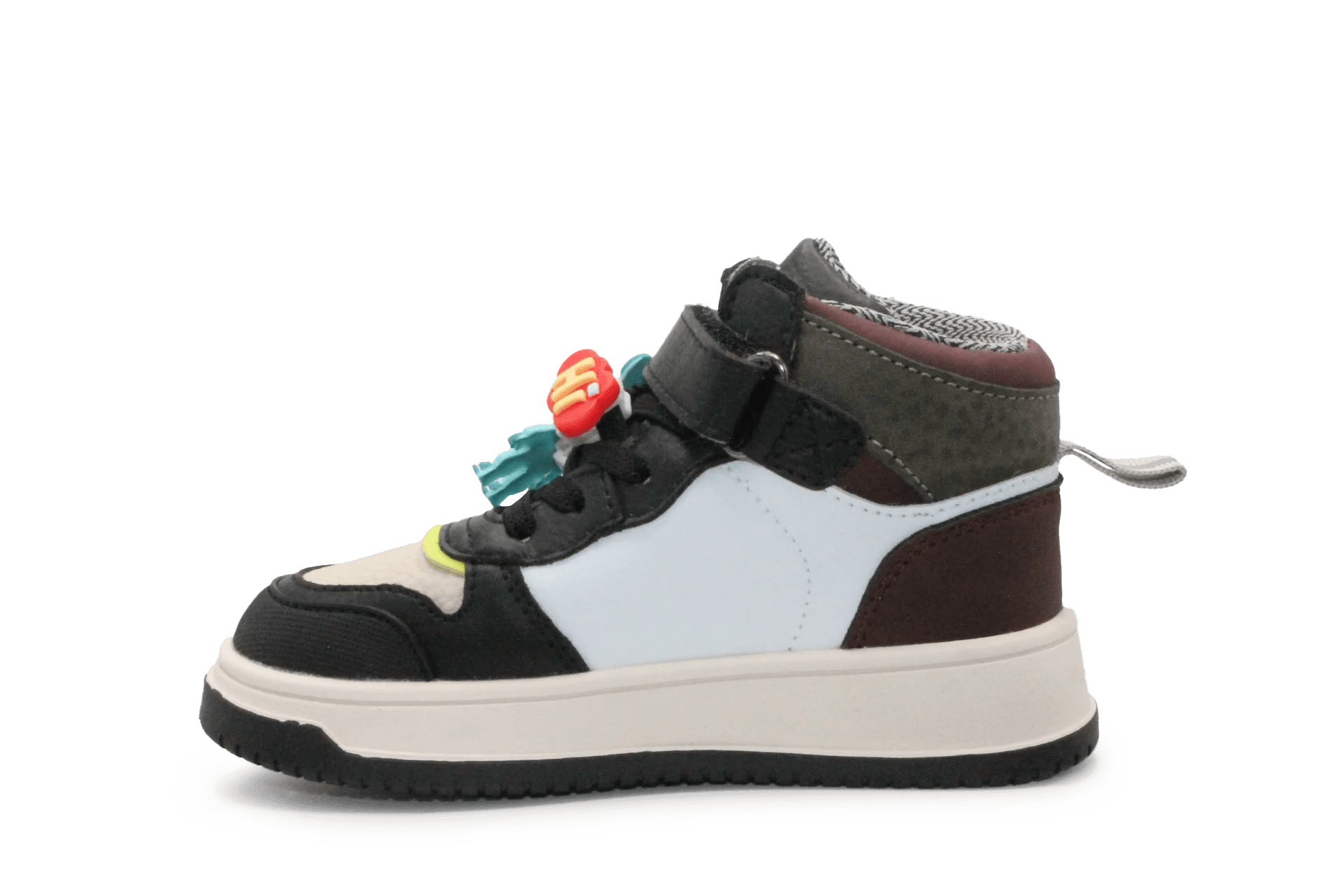 Shoesme Jongens Sneaker NO25W001 - Zwart Wit