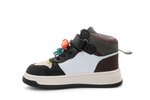 Shoesme Jongens Sneaker NO25W001 - Zwart Wit - hatshoe