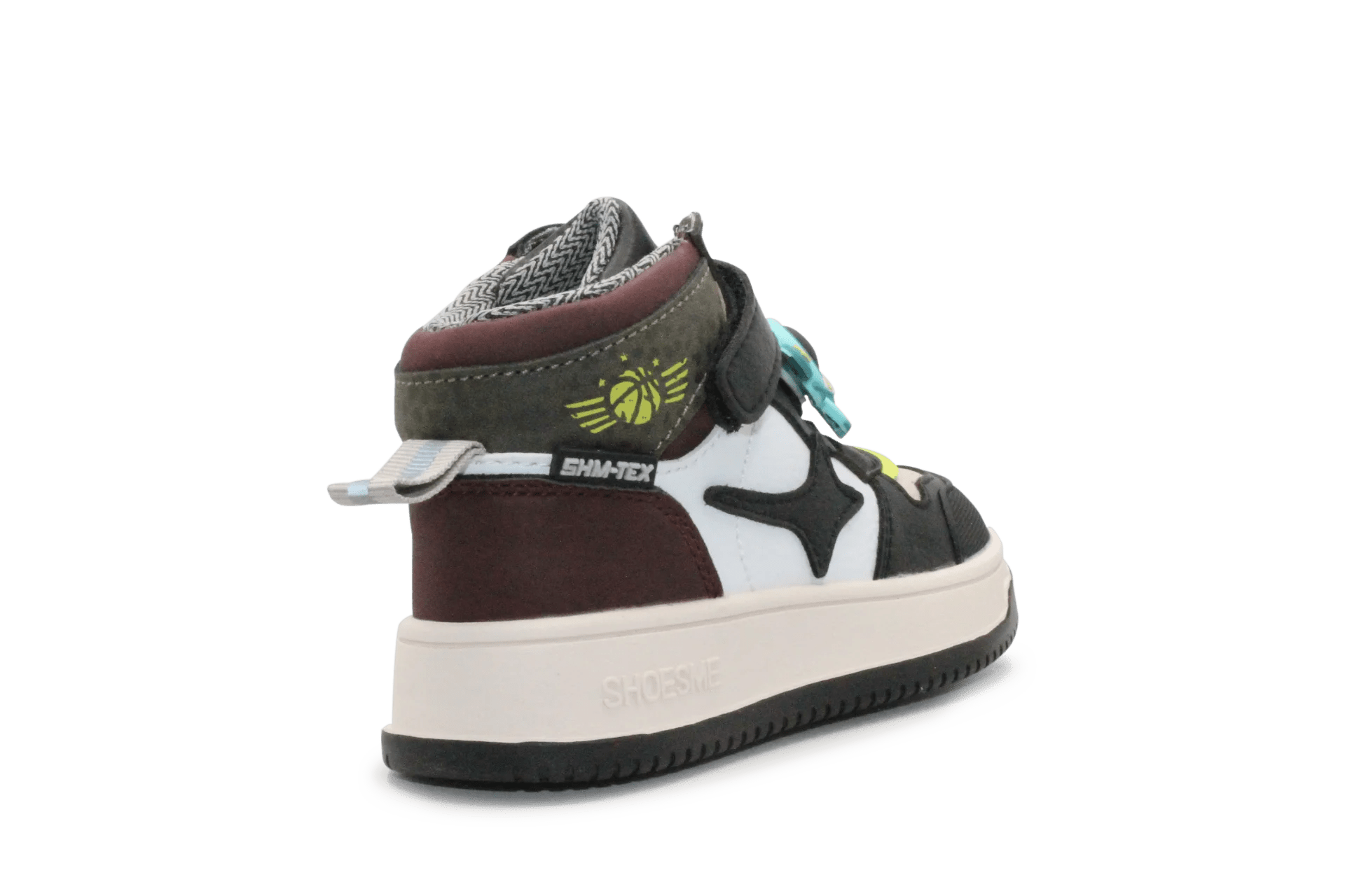 Shoesme Jongens Sneaker NO25W001 - Zwart Wit