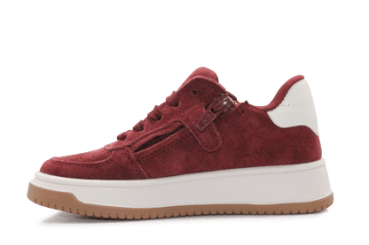 Shoesme Jongens Sneaker - NO25W016 - Bordeaux Red - hatshoe