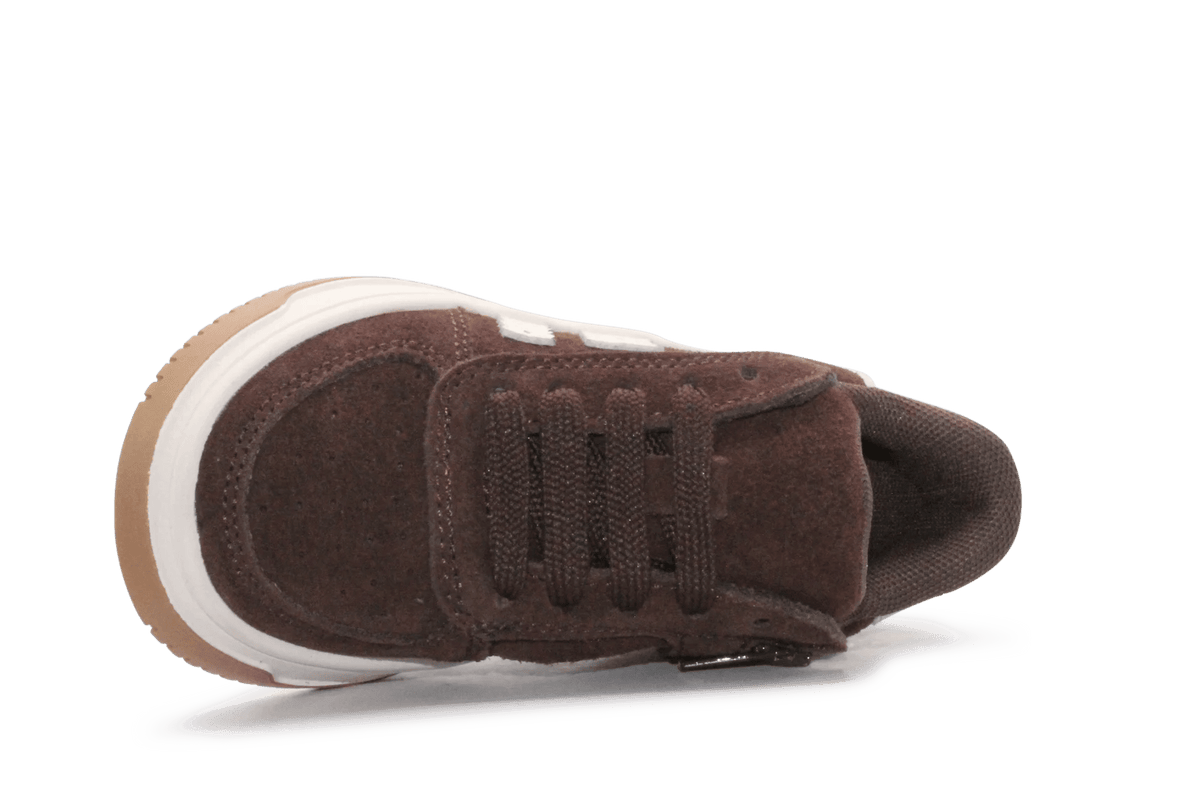 Shoesme Jongens Sneaker - NO25W016 - Donkerbruin - hatshoe