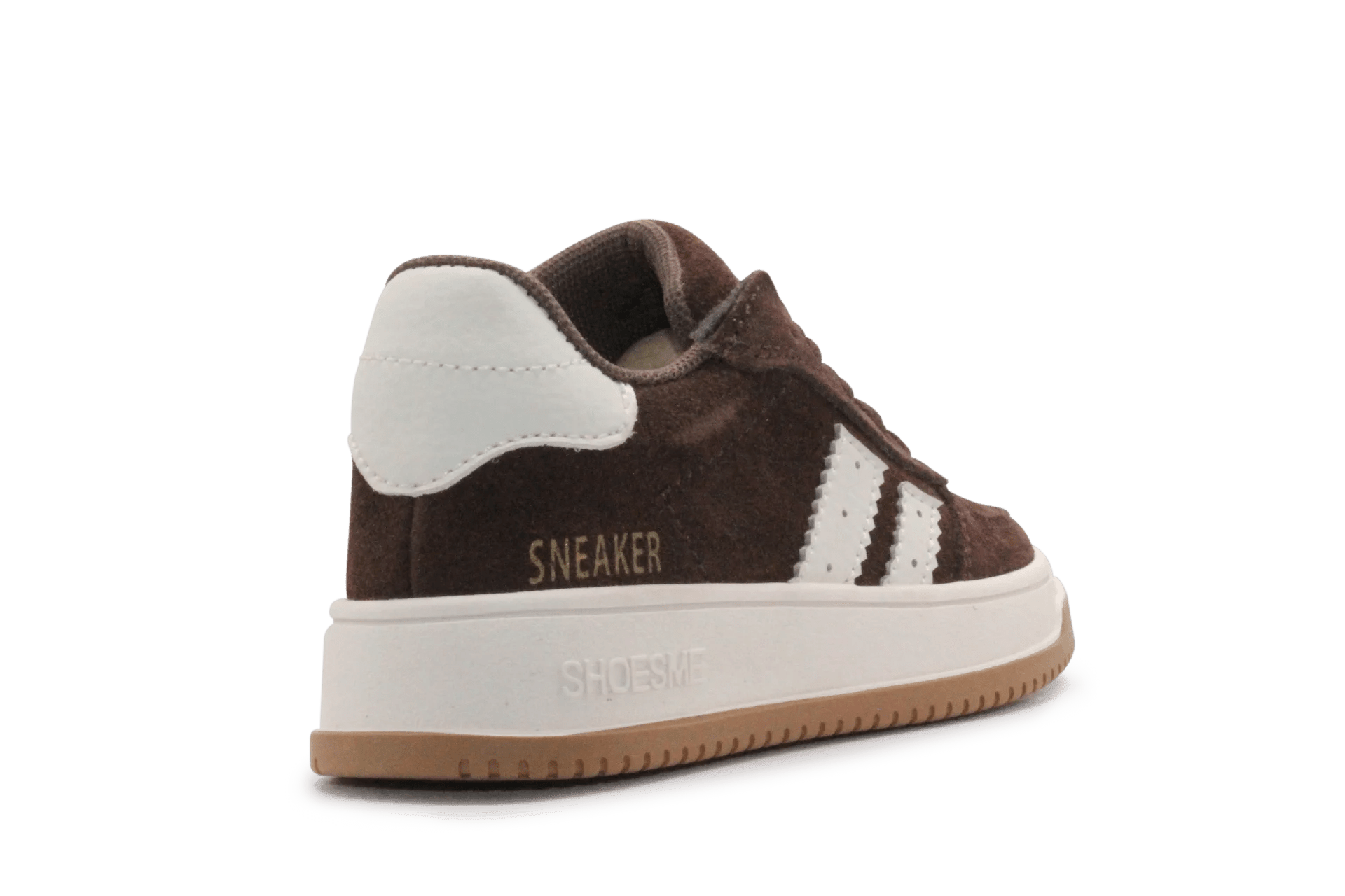 Shoesme Jongens Sneaker - NO25W016 - Donkerbruin