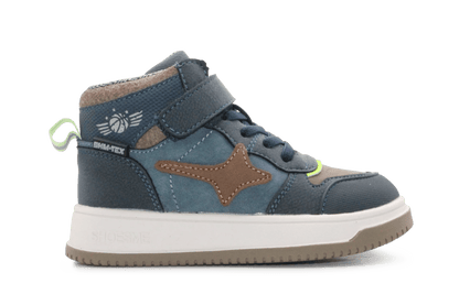 Shoesme Jongens Sneaker - NO25W100 - Blauw - hatshoe
