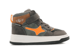 Shoesme Jongens Sneaker - NO25W100 - DonkerBruin - hatshoe